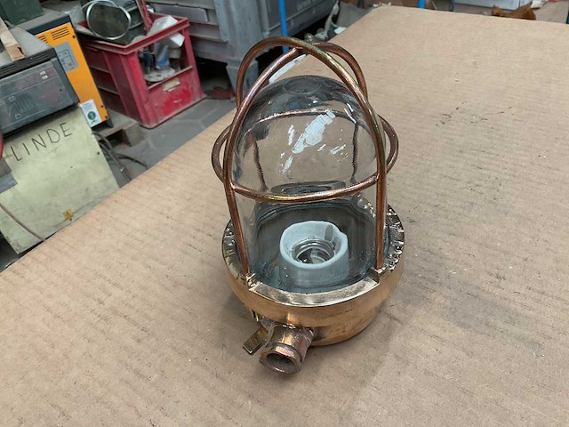 Tef vintage marine lamp - afbeelding 4 van  4