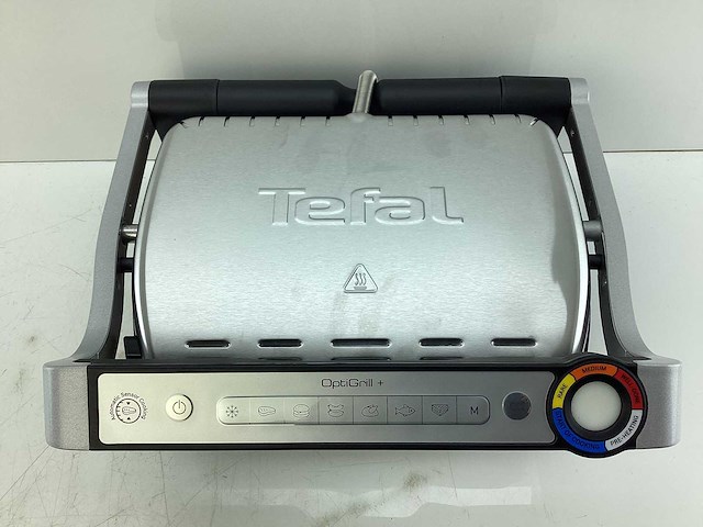 Tefal - optigrill+ gc718d - contactgrill - afbeelding 1 van  4