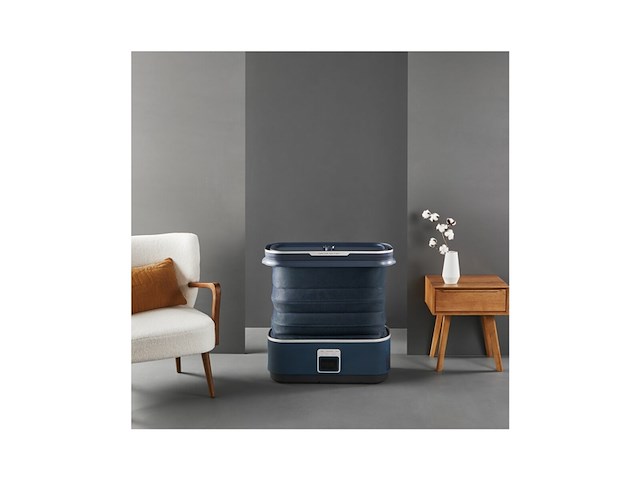 Tefal care for you first yt2020 automatische kledingstomer donkerblauw - afbeelding 4 van  5