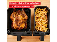 Tefal dual easy fry & grill ey905b heteluchtfriteuse - afbeelding 4 van  4