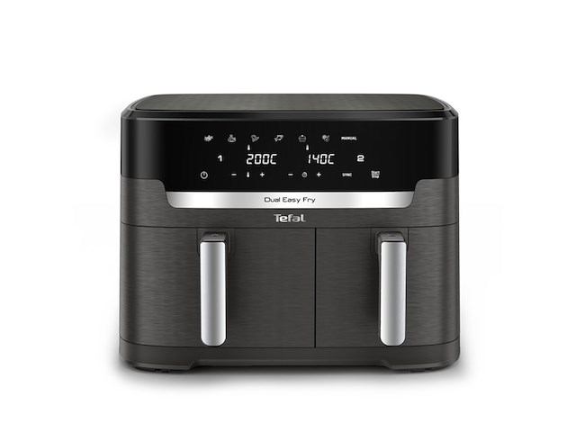 Tefal easy fry dual xxl ey942h ey942h dubbele heteluchtfriteuse - afbeelding 1 van  6