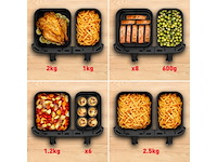 Tefal easy fry dual xxl ey942h ey942h dubbele heteluchtfriteuse - afbeelding 4 van  6