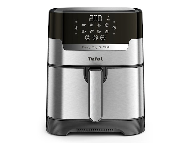 Tefal easy fry & grill precision ey505d 2-in-1 heteluchtfriteuse - afbeelding 1 van  4