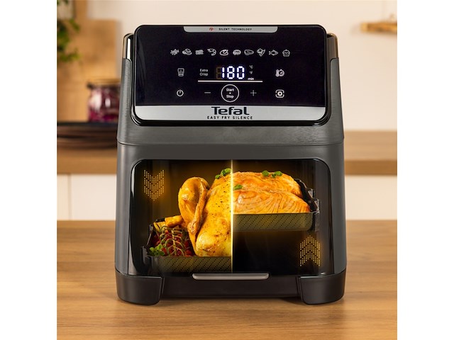 Tefal easy fry silence xxl ey846h stille airfryer - afbeelding 2 van  6
