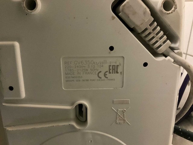 Tefal gv6350 strijkijzer - afbeelding 5 van  5