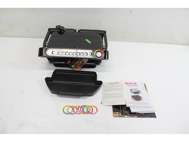 Tefal optigrill+ gc7148 contactgrill 6 automatische programma's - afbeelding 2 van  3