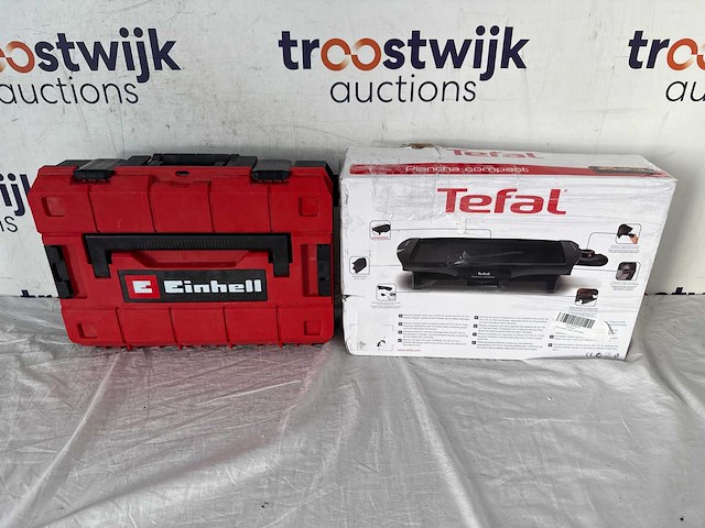 Tefal plancha compact 900 – elektrische bakplaat | einhell tp-hd 18/26 – accu boorhamer - afbeelding 1 van  4