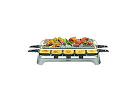 Tefal pr457b12 raclette 10 persoon/personen grijs - afbeelding 2 van  5