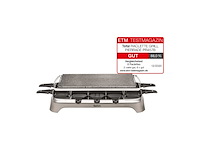 Tefal pr457b12 raclette 10personen grijs - afbeelding 3 van  5