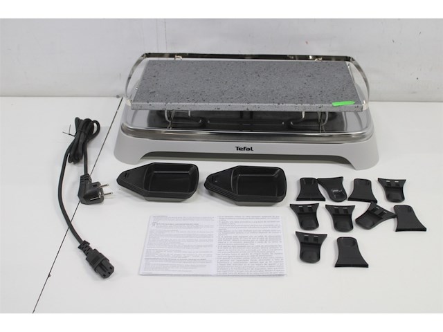 Tefal pr457b12 raclette 10personen grijs - afbeelding 4 van  5