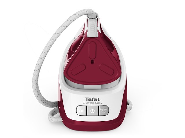 Tefal sv6130 express easy stoomgenerator rood/wit - afbeelding 2 van  6