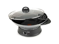 Tefal wo 3000 elektrische wok antiaanbaklaag geschikt voor roerbakken en stomen 1200w - afbeelding 1 van  4