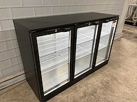 Tefcold - 3 deurs glasdeur koeling