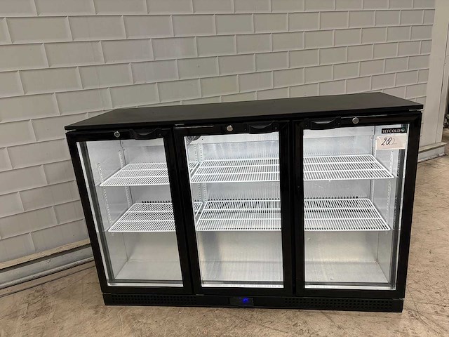 Tefcold - 3 deurs glasdeur koeling - afbeelding 4 van  4