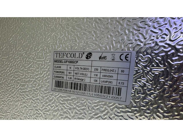 Tefcold - koelkast - afbeelding 3 van  4