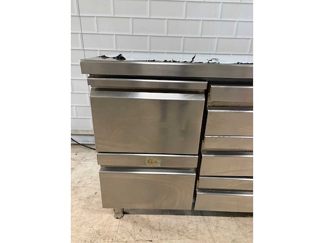 Tefcold - tctp7-225-40sp - rvs koelwerkbank - afbeelding 4 van  7