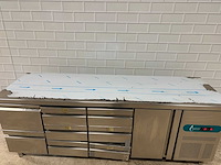 Tefcold - tctp7-225-40sp - rvs koelwerkbank - afbeelding 6 van  7