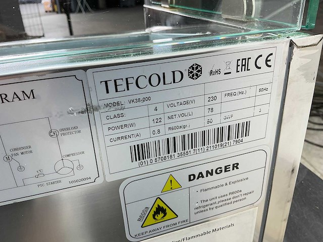 Tefcold - vk38-200 - saladiere - afbeelding 7 van  7