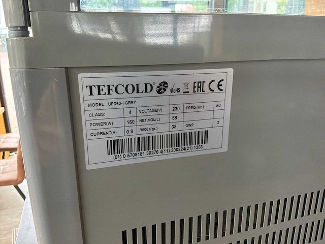 Tefcold upd60-i taart vitrine - afbeelding 5 van  6