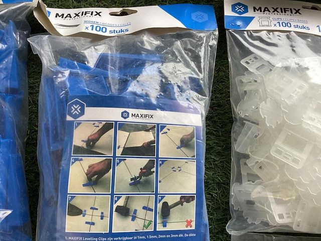 Tegel leveling systeem, maxifix - afbeelding 3 van  6
