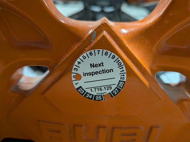 Tegel-/plavuizensnijder - 1200mm, rubi, hit-1200n, 2019 - afbeelding 5 van  6