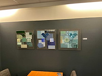 Tegel wanddecoratie (3x) - afbeelding 1 van  8