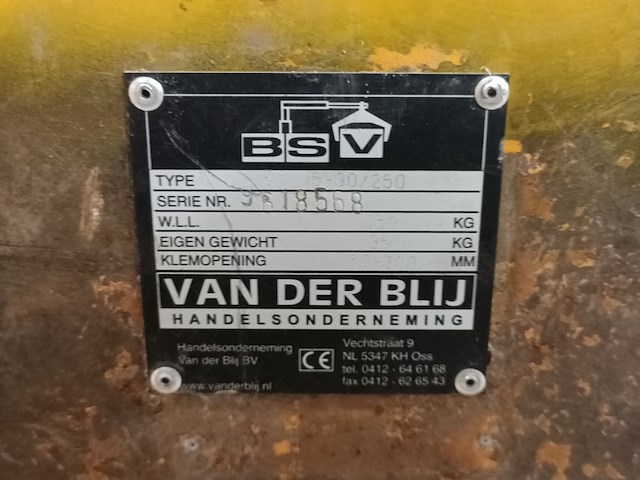 Tegelklem, bsv, 15-30/250 w.l.l. 250 - afbeelding 4 van  4