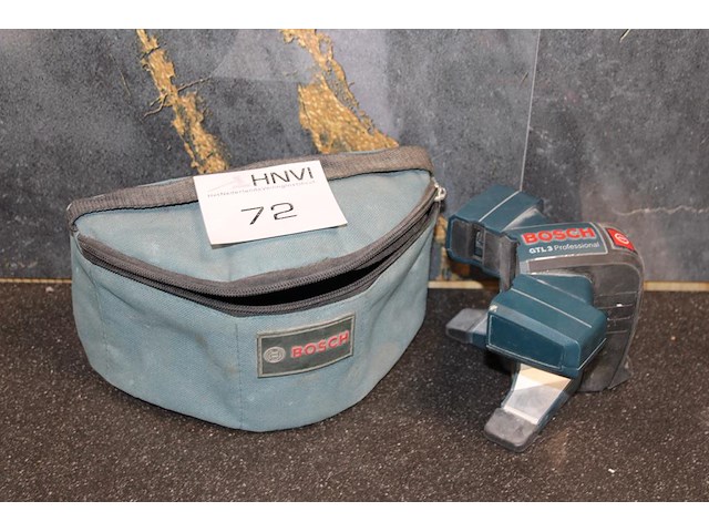 Tegellaser bosch type gtl3 in tas. - afbeelding 1 van  2