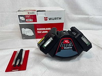 Tegellaser fll 13, 4 laserlijnen, ip54 (1 stuk) - afbeelding 5 van  6