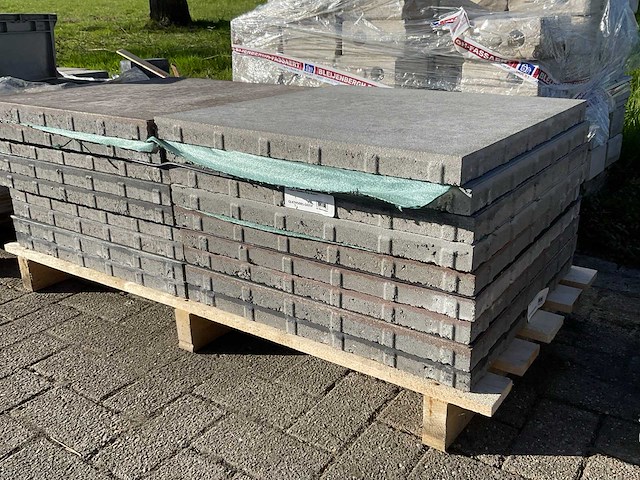 Tegels 60x60x4 cm (18x) - afbeelding 2 van  5