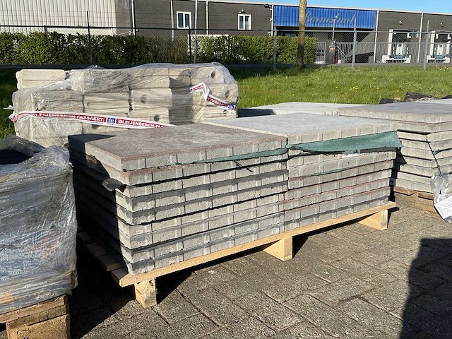 Tegels 60x60x4 cm (18x) - afbeelding 1 van  5