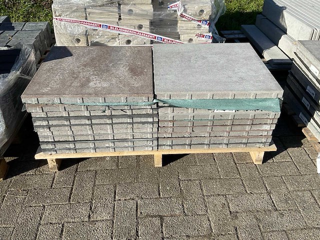 Tegels 60x60x4 cm (18x) - afbeelding 2 van  5