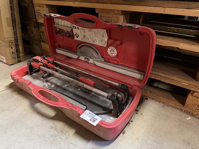 Tegelsnijder met koffer rubi, tr-400-s - afbeelding 3 van  8