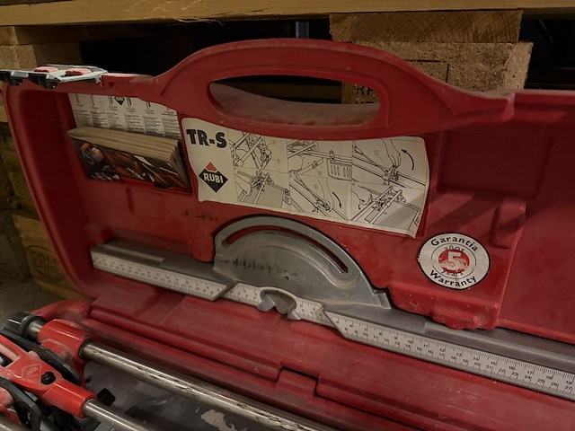 Tegelsnijder met koffer rubi, tr-400-s - afbeelding 7 van  8