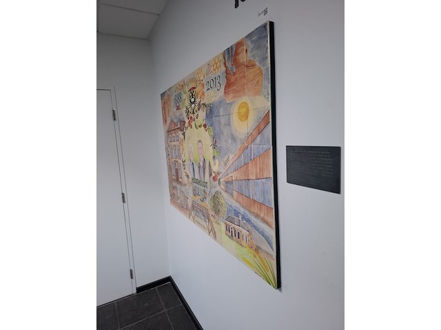 Tegeltableau vervaardigd door royal goedewaagen te nieuw buinen - afbeelding 2 van  4