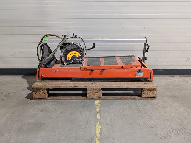 Tegeltafelzaag verstelbaar groot l=950mm/h40mm ~, battipav, vip 290, 2018 - afbeelding 1 van  7