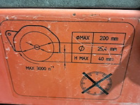 Tegeltafelzaag verstelbaar groot l=950mm/h40mm ~ battipav, vip 290, bouwjaar 2018 - afbeelding 7 van  7