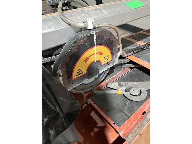 Tegeltafelzaag verstelbaar groot l=950mm/h40mm ~ battipav, vip 290, bouwjaar 2018 - afbeelding 7 van  7