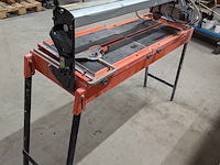 Tegeltafelzaag verstelbaar groot l=950mm/h40mm ~ battipav, vip 290, bouwjaar 2018 - afbeelding 6 van  7
