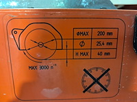 Tegeltafelzaag verstelbaar groot l=950mm/h40mm ~ battipav, vip 290, bouwjaar 2018 - afbeelding 8 van  8