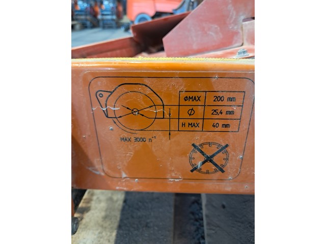 Tegeltafelzaag verstelbaar groot l=950mm/h40mm ~ battipav, vip 290, bouwjaar 2021 - afbeelding 6 van  18