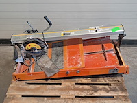 Tegeltafelzaag verstelbaar groot l=950mm/h40mm ~ battipav, vip 290, bouwjaar 2021 - afbeelding 1 van  18