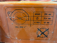Tegeltafelzaag verstelbaar groot l=950mm/h40mm ~ battipav, vip 290, bouwjaar 2021 - afbeelding 14 van  18
