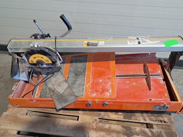 Tegeltafelzaag verstelbaar groot l=950mm/h40mm ~ battipav, vip 290, bouwjaar 2021 - afbeelding 18 van  18