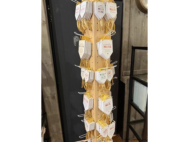 Tegeltjes met verschillende teksten in de mix, 192 stuks - afbeelding 4 van  6