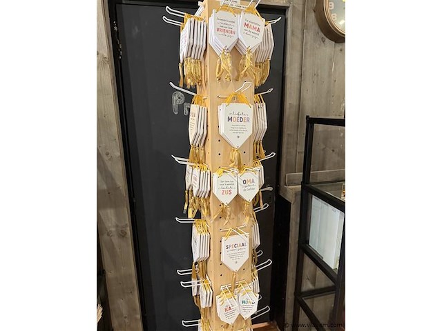 Tegeltjes met verschillende teksten in de mix, 192 stuks - afbeelding 3 van  6