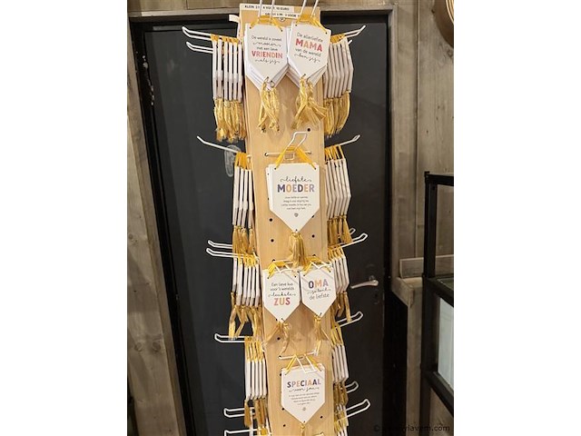 Tegeltjes met verschillende teksten in de mix, 192 stuks - afbeelding 2 van  6