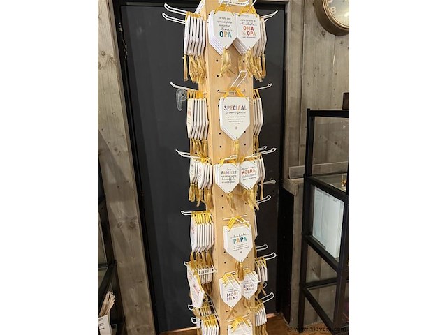 Tegeltjes met verschillende teksten in de mix, 384 stuks - afbeelding 5 van  6