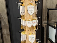 Tegeltjes met verschillende teksten in de mix, 384 stuks - afbeelding 5 van  6