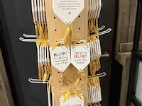 Tegeltjes met verschillende teksten in de mix, 384 stuks - afbeelding 6 van  6